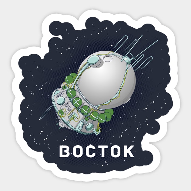 VOSTOK Sticker by Rover